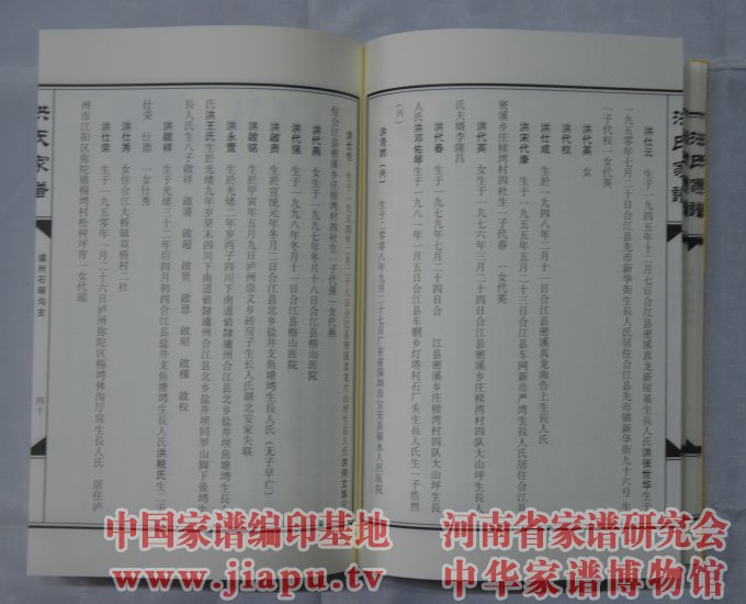 泸州石碾沟洪氏家谱