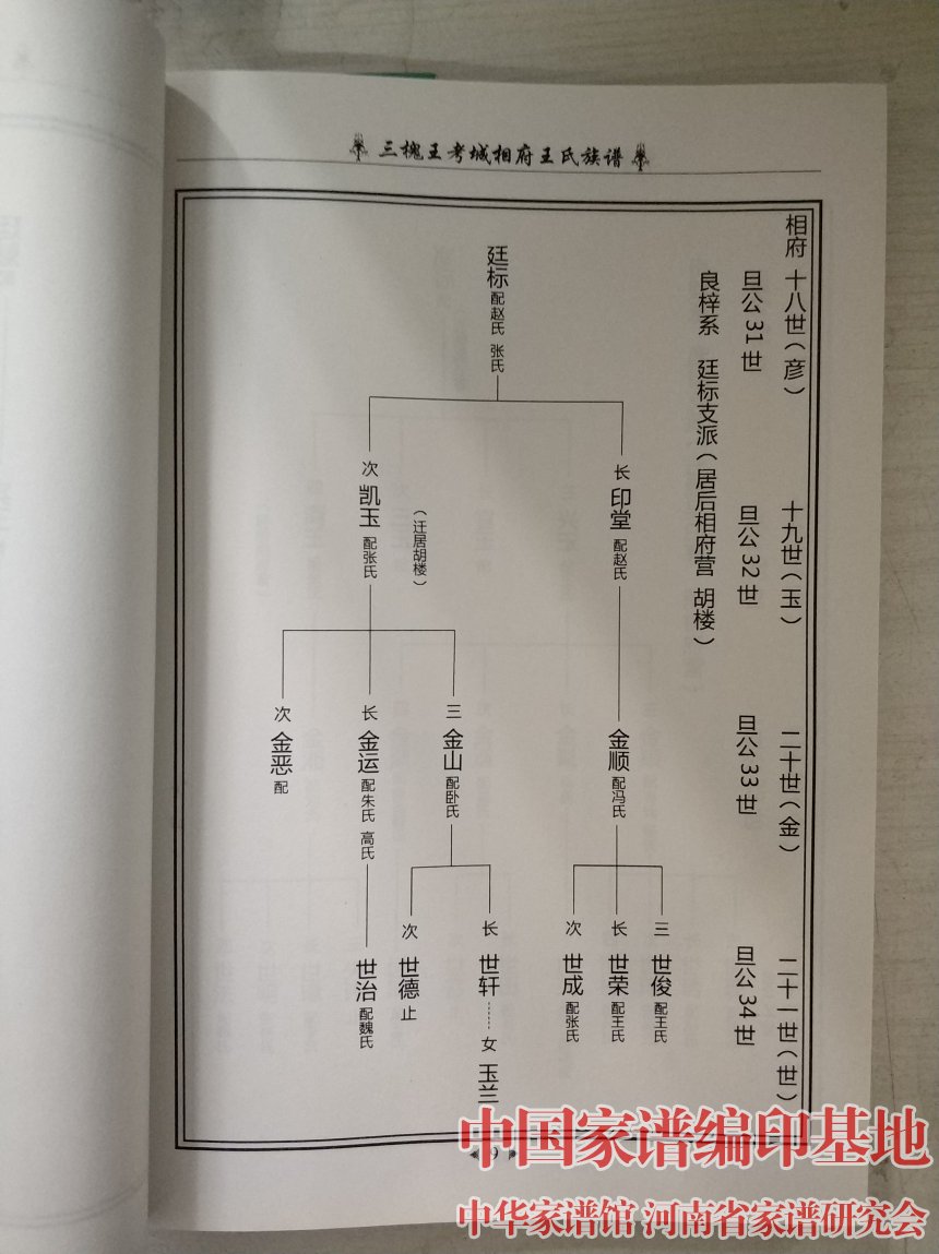 三槐王世系表图片